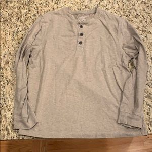 St. John’s bay men’s medium tan shirt. Like new